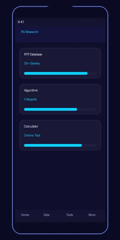 pg模拟器APP界面预览